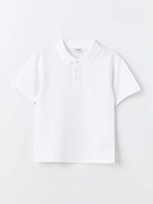 Polo Yaka Basic K?sa Kollu Erkek ?ocuk Ti??rt