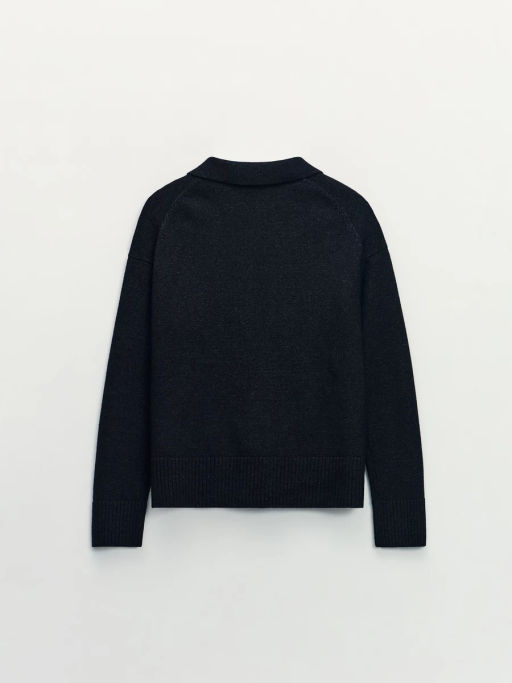 Джемпер поло с молнией / Zarina