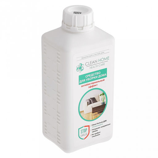 Средство для уборки дома Антибактериальный эффект 1л, Clean Home (Россия)