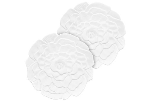 Набор 2 тарелок 25,5*25,5*2,5 см Пион - Elan gallery фото 6