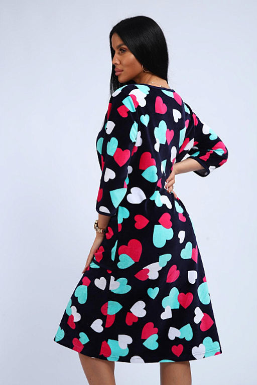 Халат велюровый на молнии (941-6) - Плиона фото 160