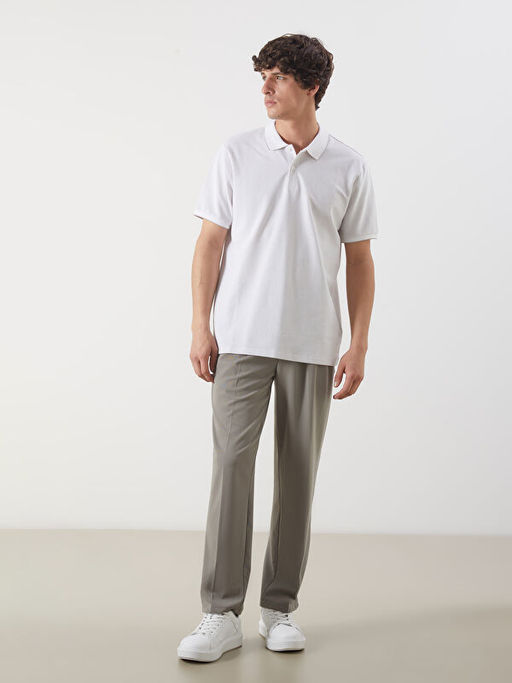 Polo Yaka K?sa Kollu Erkek Ti??rt