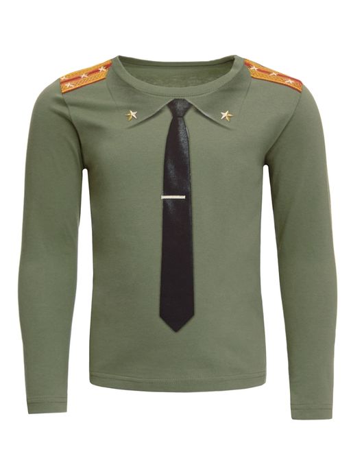 лонгслив 1ПДЛД3533001 - Апрель фото 3