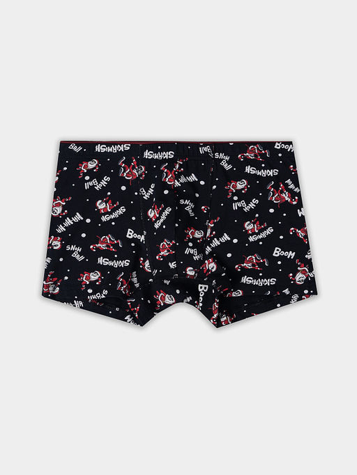 Цена за 2 штуки! Трусы боксеры мужские с новогодним принтом - Mark formelle фото 5