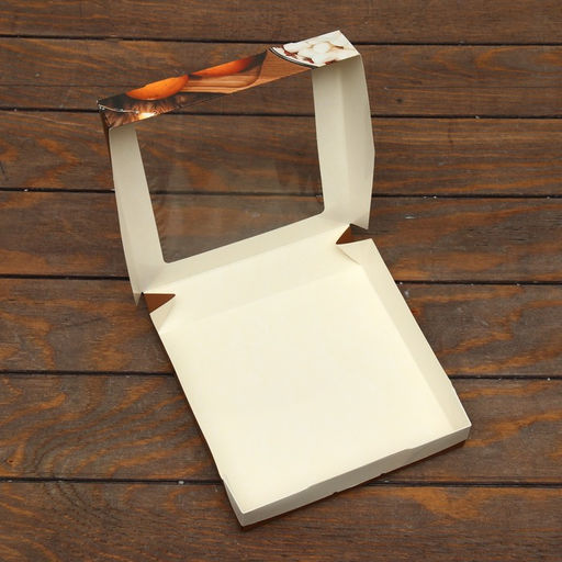 Цена за 20 шт. Коробка складная Новогоднее настроение, 20 х 20 х 4 см - UPAK LAND фото 5