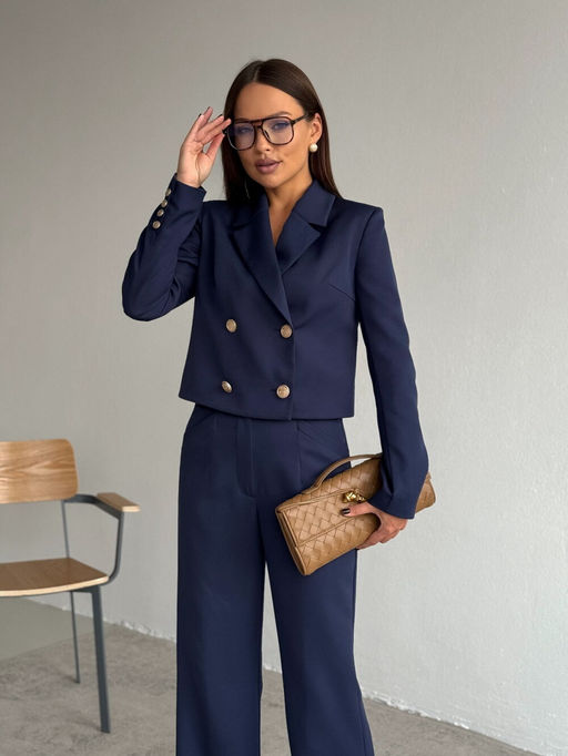 Костюм DilanaVIP 2122 темно-синий