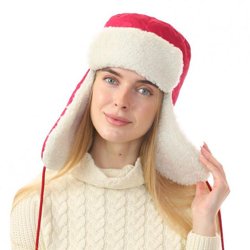 Аксессуар Шапка ALTRO ушанка арт.1181306-03/МБ алая