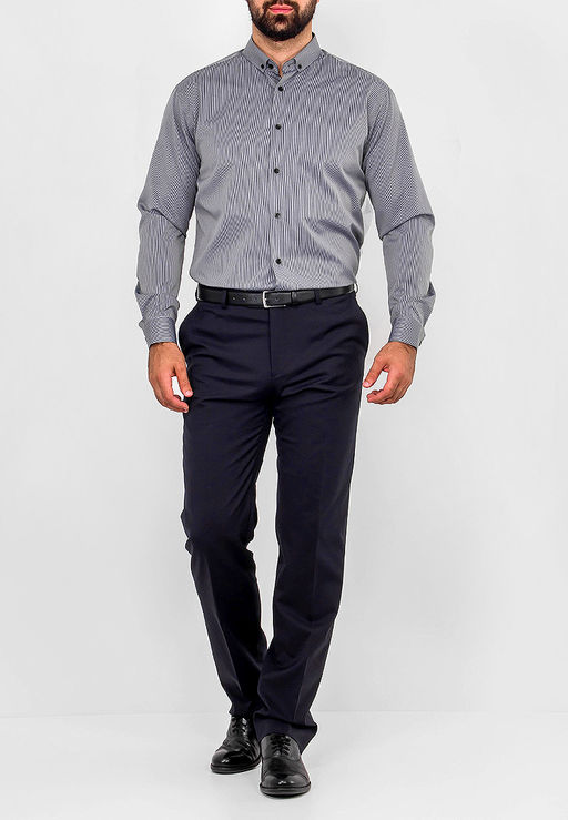 Сорочка мужская длинный рукав GREG 331/139/1003/Z/b/1  фото 4