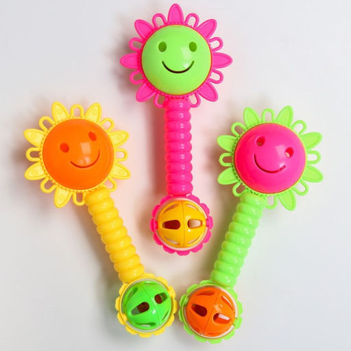 Погремушка Солнышко, цвет МИКС, Крошка Я  фото 8