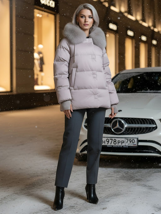 Куртка зимняя с мехом Бренд: Visdeer  фото 21