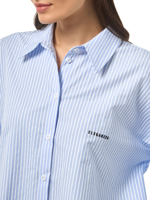 Рубашка женская 12521-33098 blue