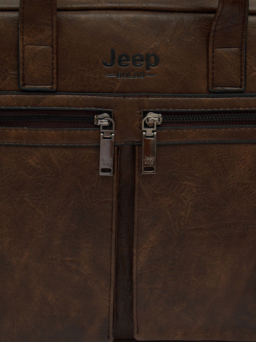 Портфель 6677-3 coffee Jeep