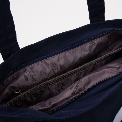 Сумка-тоут на молнии, цвет синий - Simaland фото 3