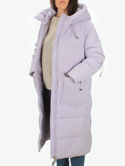 H303 LILAC Пальто зимнее женское (200 гр. холлофайбер) - Fashion фото 9