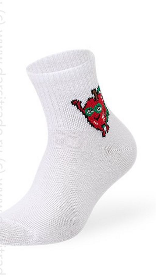 OMSA kids Calzino 21S03 с фруктами на резинке - bianco