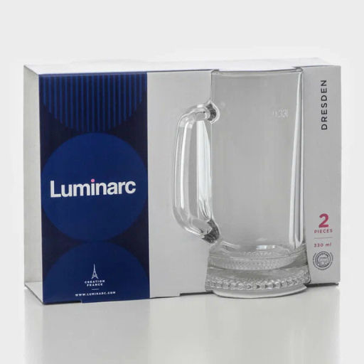 Набор кружек для пива ДРЕЗДЕН 2шт 330мл арт.H5112 /ЛЮМИНАРК/ - Luminarc фото 8
