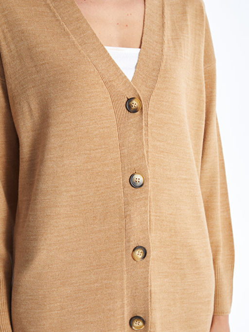 V Yaka Kad?n Triko H?rka