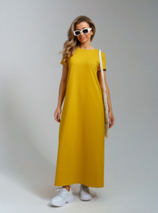 968 Платье "Горчица"