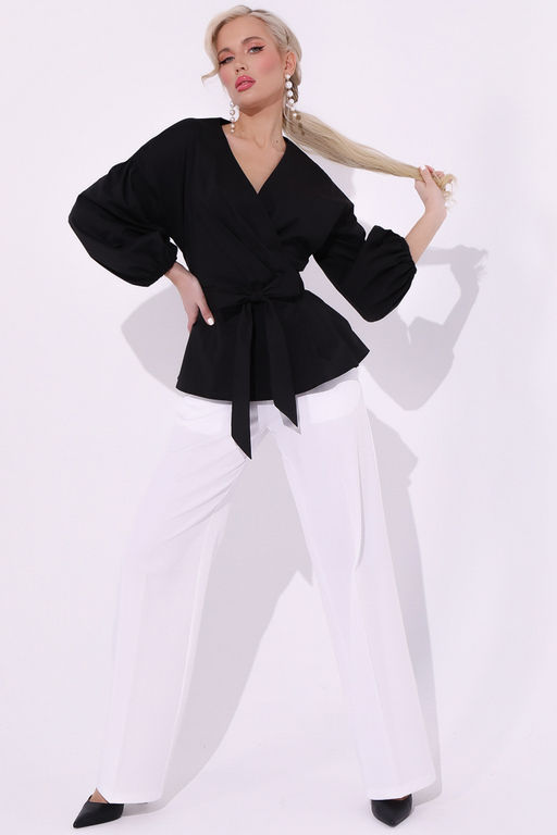 Блузка Летиция (черный) - Эльза фото 2