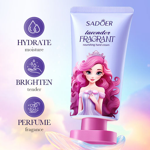 Питательный ароматный крем для рук SADOER Лаванда