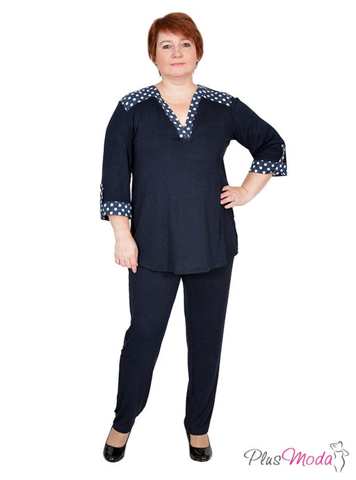 Туника Модель №197 размеры 44-80 - Plusmoda фото 2