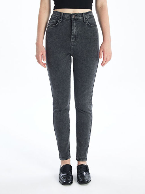 Slim Fit Kad?n Jean Pantolon