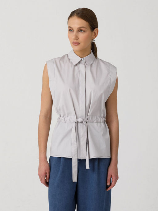 Блузка без рукавов