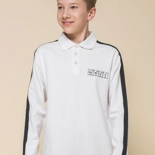 PELICAN, джемпер для мальчиков, Молочный фото 2