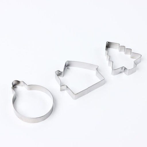 Формы для выпечки новогодние Игрушки, 3 шт. - KONFINETTA фото 3