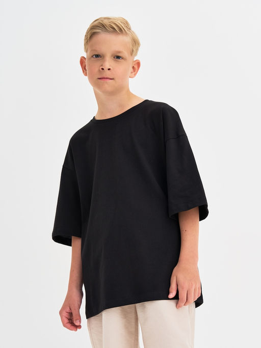 Черная футболка для мальчика - Kogankids фото 4