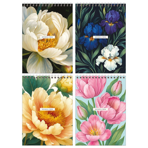 Блокнот А5 60л. на гребне "Botanical theme" ("BG", Б5гр60 06542)