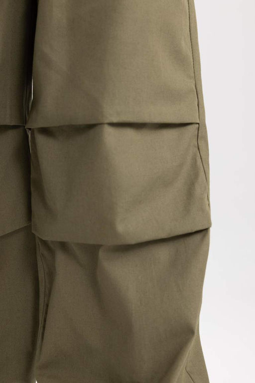 Хлопковые брюки с парашютом для девочек - Defacto фото 10