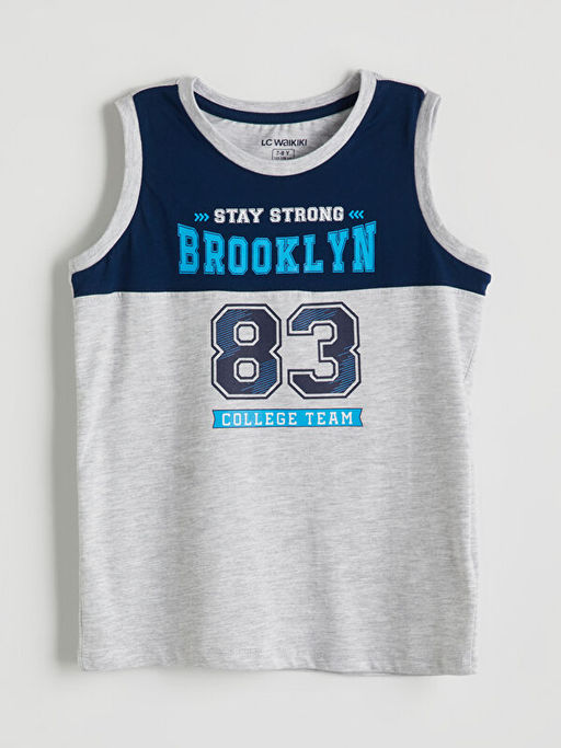 Bisiklet Yaka Erkek ?ocuk ?ortlu Pijama Tak?m?