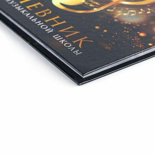 Дневник для музыкальной школы твердая обложка 40 л. «Золотой скрипичный ключ»