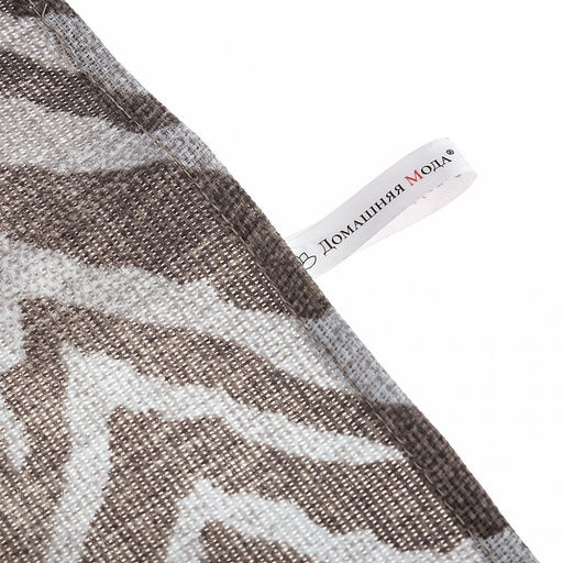 Полотенце кухонное 50х60см "Ашанти", рогожка, хлопок "Комфорт" 171г/м2, без упаковки, "Домашняя мода" (Россия)