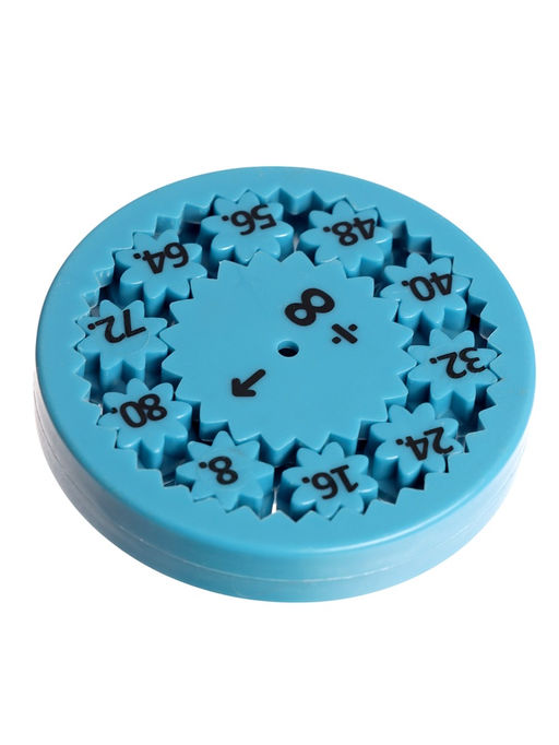 Развивающий набор «Математические спиннеры. Дели и умножай!», 5 спиннеров, 5+