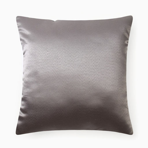 Декоративная подушка «Этель», 40×40 см, Дамаск PEWTER SOLID, 100% п/э