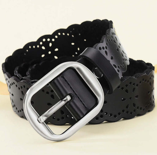 Ремень BL-L-9212-Black-105 - Ferro фото 2