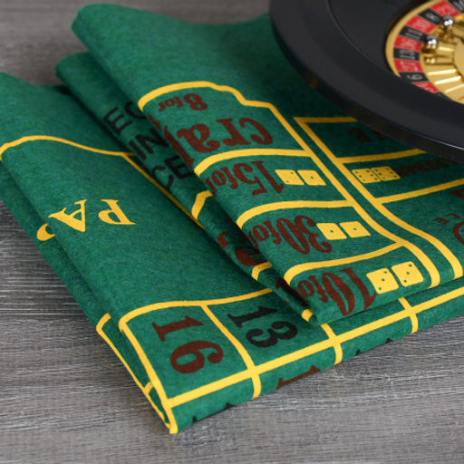 Набор игровой фишки, карты, рулетка, кости, сукно / 6650 /уп 8/ - ГалеонТрейд фото 5