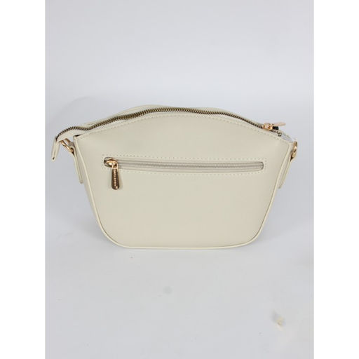 Сумка женская искусственная кожа DJ-СМ 7362-ALMOND MILK, 1отд, плечевой ремень, молочный SALE 263881 - Adelia фото 2
