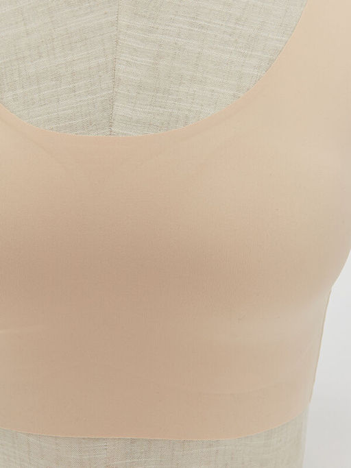 Balensiz Dolgusuz D?z Seamless Sporcu S?tyen