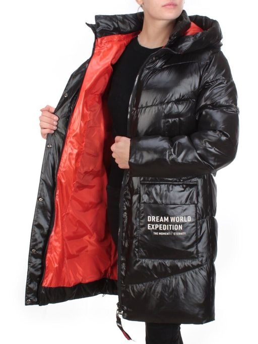 YR-986 BLACK Куртка зимняя женская COSEEMI (200 гр. холлофайбера) - Fashion фото 9