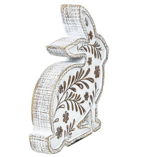 Фигурка декоративная "Заяц", L18 W3,5 H20,5 см