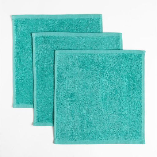 Набор махровых полотенец Котики 30х30 см - 3 шт, хлопок 340гр/м2 - Этель фото 2