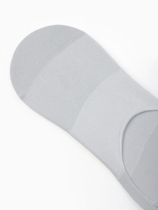 Носки-подследники спортивные с компрессией, размер 46-47, серые