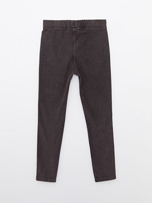 Beli Lastikli Basic K?z ?ocuk Uzun Tayt - Waikiki фото 2