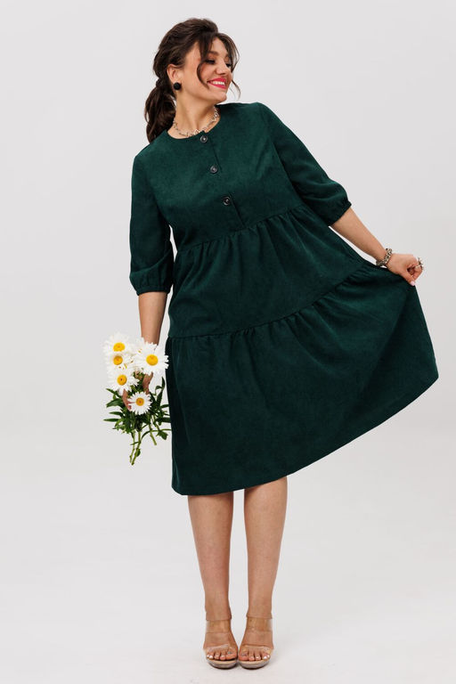 Платье ANELLI 1649-Р аристократическии? зеленыи?