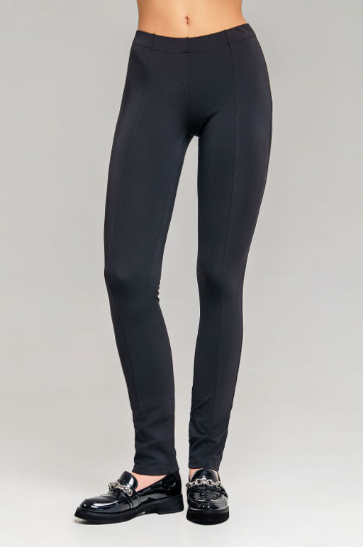 Арт.11811 Легинсы женские 42-48 (4 шт) Цвет:черный