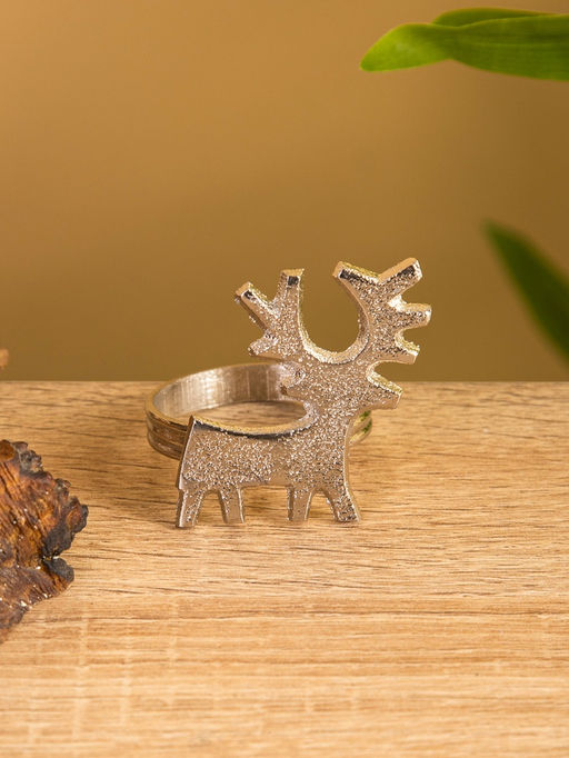 Кольцо для салфеток Оленёнок, 5?4?5 см, алюминий