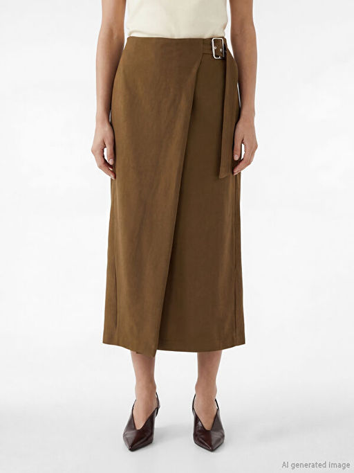 Beli Kemerli Toka Detayl? Etek